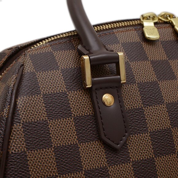 LOUIS VUITTON Brown Damier Boston Bag - Picture 3 of 8